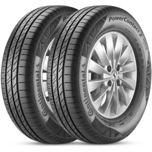 Kit 2 Pneu Continental Aro 14 185/65r14 86t Powercontact 2 - Oferta na Shopee