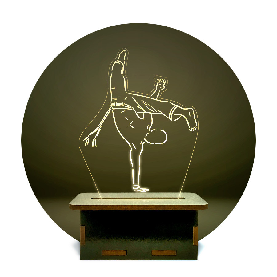 Mini Luminária Capoeira Mini Luminária Capoeira - Oferta na Shopee