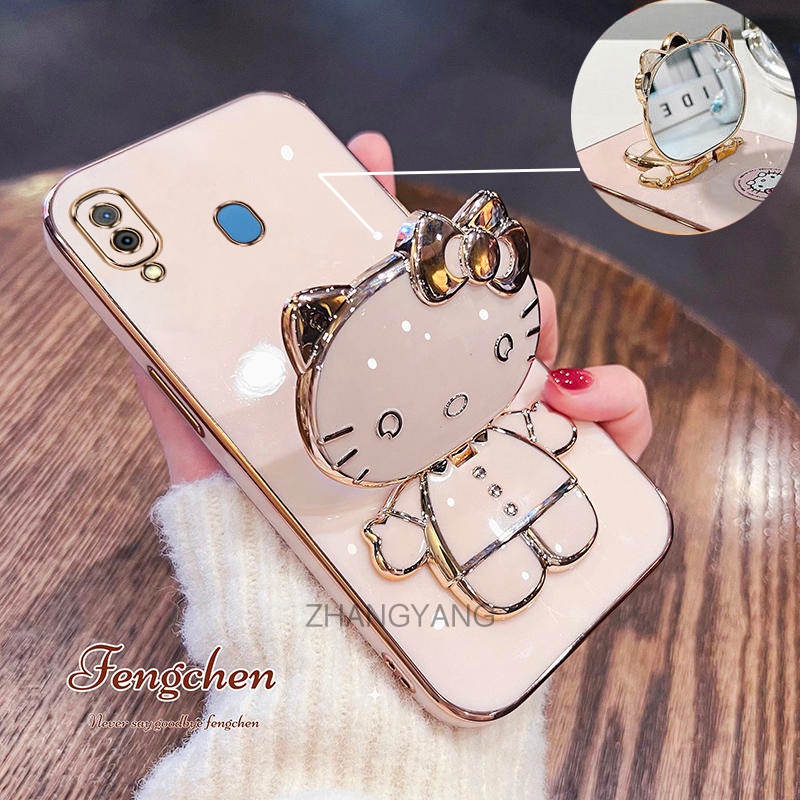 Caixa Samsung A20 A30 TPU Silicone Soft Case 3D Cute Cat Bracket Phone Anti-Gotas Câmera Cobertura Total Caixa Samsung A20 A30 TPU Silicone Soft Case 3D Cute Cat Bracket Phone Anti-Gotas Câmera Cobertura Total - Oferta na Shopee