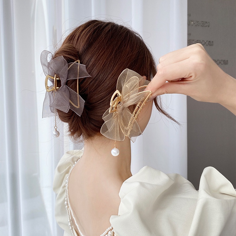 Grampo De Cabelo Feminino Elegante De Pérola Borla Geometria Grampo De Cabelo Feminino Elegante De Pérola Borla Geometria - Oferta na Shopee