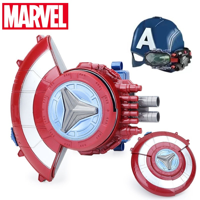 Capitão América Escudo Lançador Brinquedos Meninos Das Crianças Presentes Deformação softball Arma Máscara cosplay anime Do Bebê Capitão América Escudo Lançador Brinquedos Meninos Das Crianças Presentes Deformação softball Arma Máscara cosplay anime Do Bebê