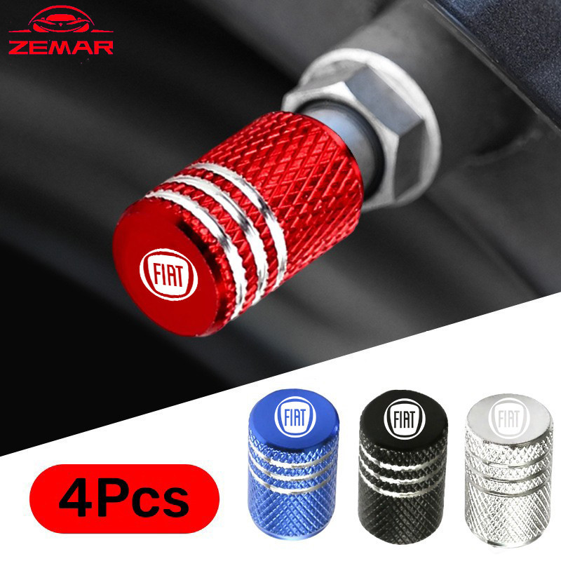 4Pcs Fiat Carro Tampas De Válvulas De Pneus Automotivas Bicicletas Peças Metálicas Impressas Logotipo Acessórios De Moda Para Uno Toro 500 Bravo Punto Palio Argo Stilo Strada Mobi Forma Cilíndrica 4Pcs Fiat Carro Tampas De Válvulas De Pneus Automotivas Bicicletas Peças Metálicas Impressas Logotipo Acessórios De Moda Para Uno Toro 500 Bravo Punto Palio Argo Stilo Strada Mobi Forma Cilíndrica - Oferta na Shopee