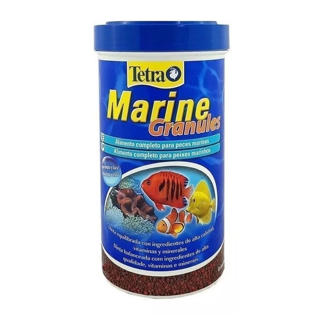 Tetra Marine Granules 48g Alimento Em Granulado Para Peixes Tetra Marine Granules 48g Alimento Em Granulado Para Peixes