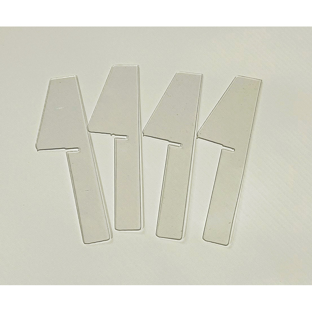 Kit de Apoio para Números Neon LED – Pezinhos Inclusos Kit de Apoio para Números Neon LED – Pezinhos Inclusos