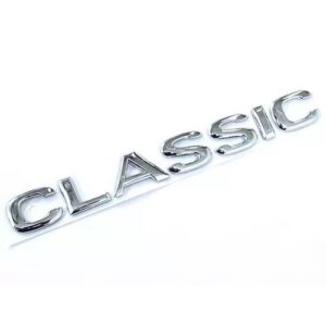 Emblema Classic Corsa Cromado 2004/... - Oferta na Shopee