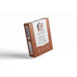 Henna Indiana 100% Natural Casa Da Índia 100g Para Cabelo - Oferta na Shopee