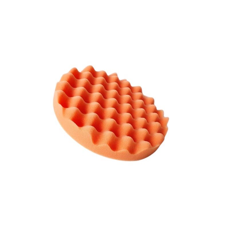 Boina Espuma P/ Polimento 7 Polegadas Velcro Grossa Laranja Boina Espuma P/ Polimento 7 Polegadas Velcro Grossa Laranja
