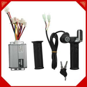 Motor De Controlador Escovado Para Scooter Elétrica 48V 1000W + Kit De Aderência Giratória Do Acelerador Peças Sobressal - Oferta na Shopee