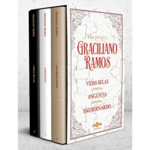 Biblioteca Graciliano Ramos - Box com 3 Livros - Oferta na Shopee