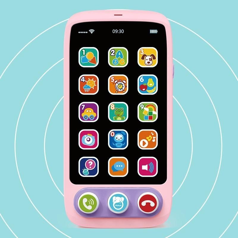 Brinquedo Celular Musical Infantil Rosa Educativo WAKAII Brinquedo Celular Musical Infantil Rosa Educativo WAKAII - Oferta na Shopee