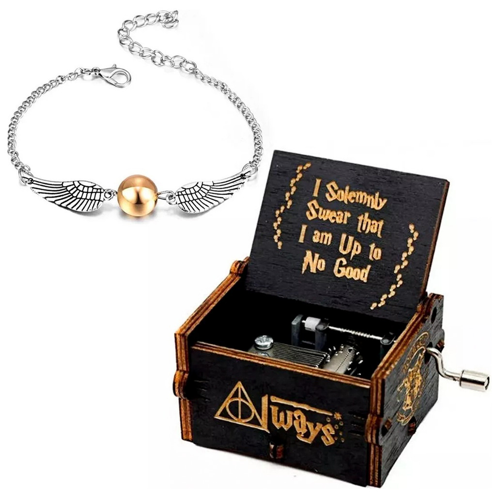 Caixinha Caixa Musica Harry Potter Musical Manivela Pulseira Caixinha Caixa Musica Harry Potter Musical Manivela Pulseira - Oferta na Shopee