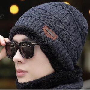 KIT ate 5 Touca de Lã Peluda Masculino Adulto Toucas Frio Inverno Boina Juvenil - Oferta na Shopee