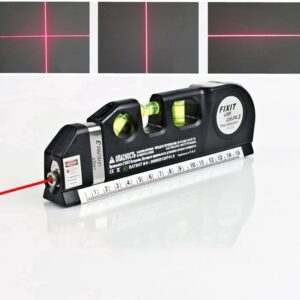 Nível Laser Multifuncional Level Pro3 - Precisão Profissional com 3 Linhas e Trena Integrada - Oferta na Shopee