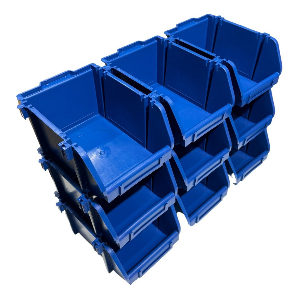 Kit 10 Caixa N5 Gaveta Bin Organizadora Multiuso Empilhável Kit 10 Caixa N5 Gaveta Bin Organizadora Multiuso Empilhável - Oferta na Shopee