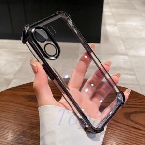 Capinha Redmi 13C 4G De Telefone Transparente anti-Queda De Quatro Cantos SJDK - Oferta na Shopee