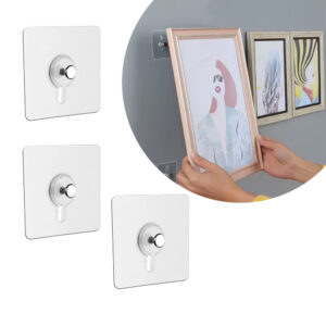 Gancho Parafuso Adesivo P/ Quadro Suportes em Geral - Oferta na Shopee