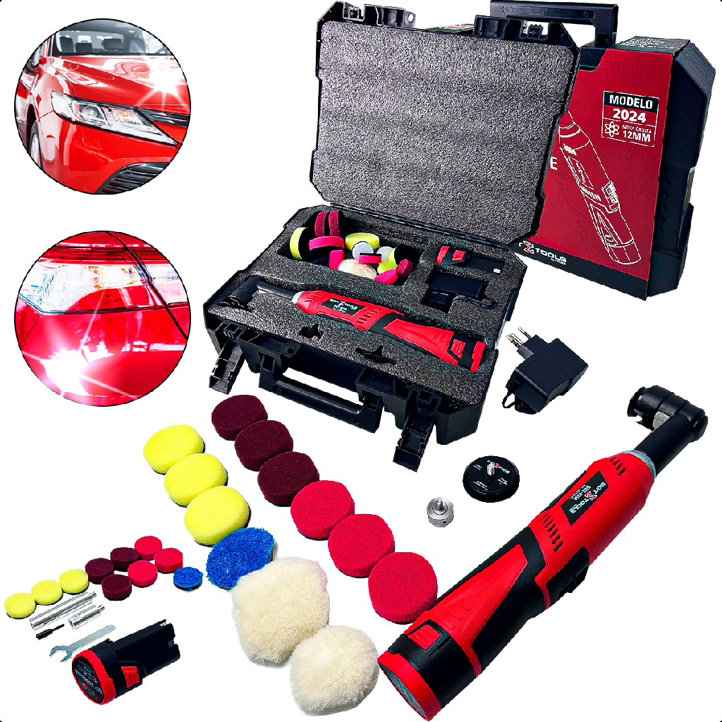 Politriz Nano Hibrida 300w Red & Shine Bivolt Sigma 110/220v Politriz Nano Hibrida 300w Red & Shine Bivolt Sigma 110/220v