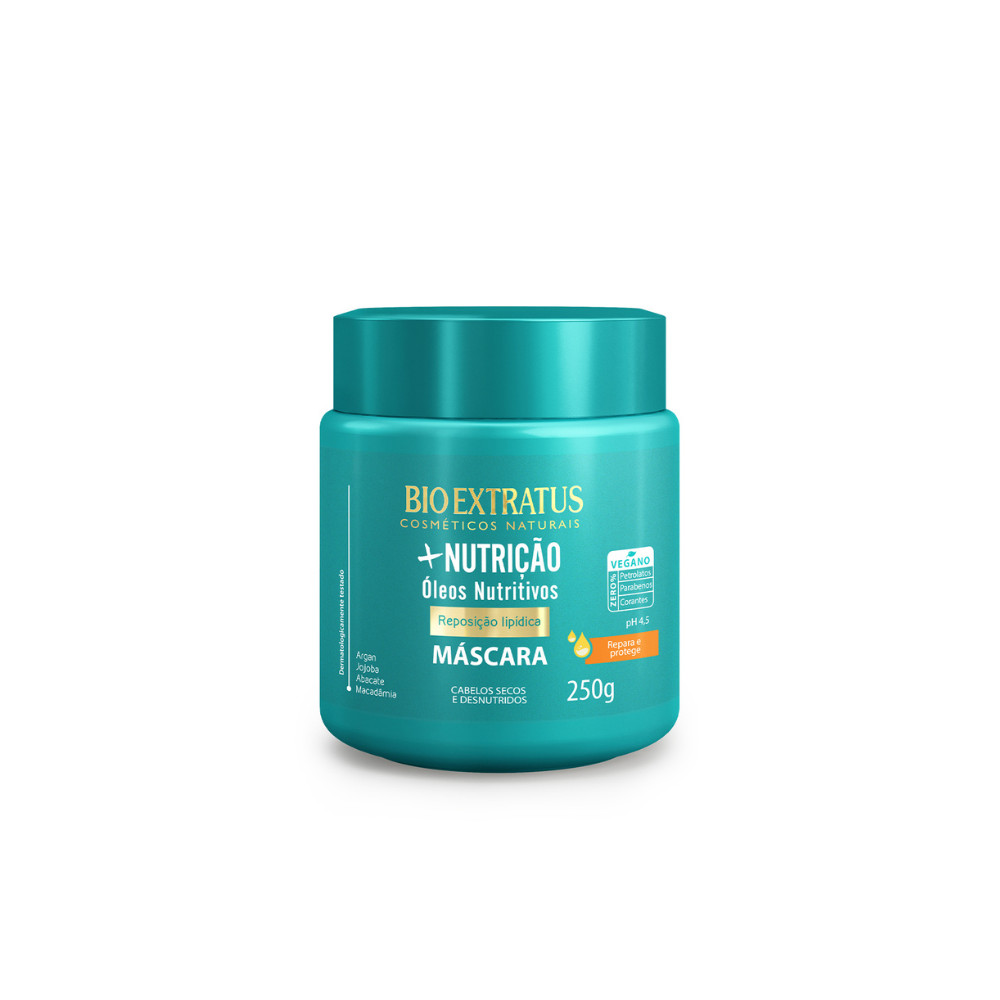Máscara +Nutrição Bio Extratus 250g Máscara +Nutrição Bio Extratus 250g