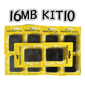 Kit 10 Memory Card 16mb Máximo Desempenho Preto Kp-016 - Oferta na Shopee