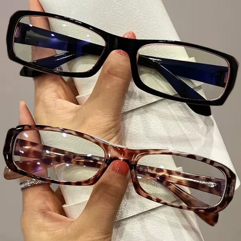 Óculos De Armação Quadrada Pequena Feminino Retro Harajuku Leitura Clara Bloqueio De Luz Azul Óculos De Armação Quadrada Pequena Feminino Retro Harajuku Leitura Clara Bloqueio De Luz Azul - Oferta na Shopee