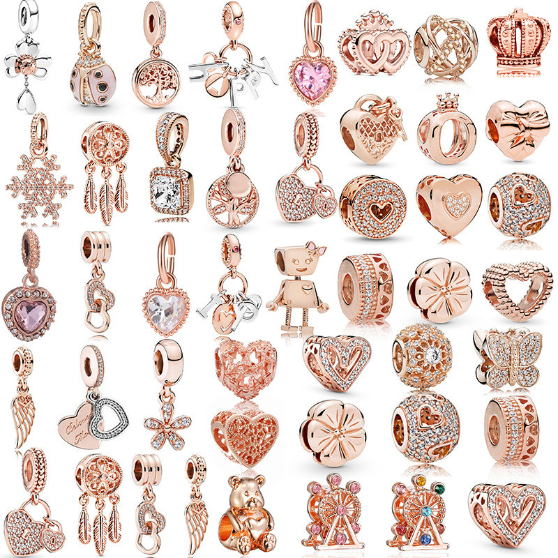 Berloques De Prata 925 Charme Rosa Ouro Cintilante Amor Pulseira Acessórios Galáxia Colar Pingente DIY Presente Criativo Berloques De Prata 925 Charme Rosa Ouro Cintilante Amor Pulseira Acessórios Galáxia Colar Pingente DIY Presente Criativo - Oferta na Shopee