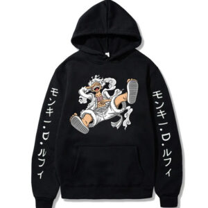 BLUSA DE FRIO MOLETOM CANGURU UNISSEX LUFFY GEAR ONE PIECE ANIME - Oferta na Shopee