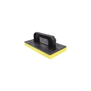 DESEMPENADEIRA  PRETA C/ESPUMA 28X18 - Abrassfer - Oferta na Shopee