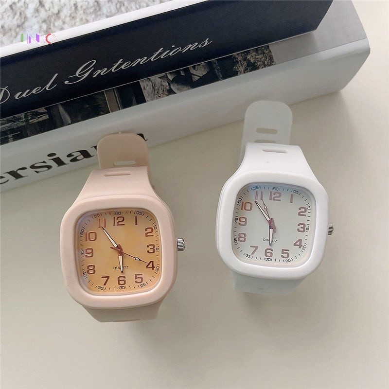 Uequilibrium Student Square Watch Relógio De Moda Coreano Feminino Digital Pointer Ladies Silicone Relógios Novos Uequilibrium Student Square Watch Relógio De Moda Coreano Feminino Digital Pointer Ladies Silicone Relógios Novos