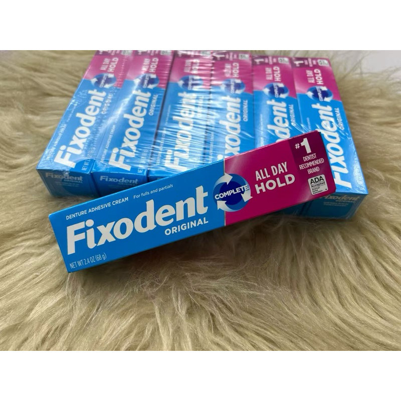 1 Fixodent Original 68g(1 turbo) 100% Original Fixador De Prótese Em Gel Sem Glúten 1 Fixodent Original 68g(1 turbo) 100% Original Fixador De Prótese Em Gel Sem Glúten