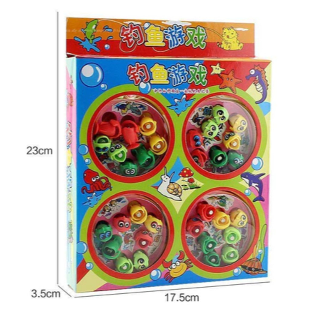 Brinquedo/Jogo Infantil Pega Peixe Pescaria Maluca 32 Peixes E 4 Varas Cores Sortidas Brinquedo/Jogo Infantil Pega Peixe Pescaria Maluca 32 Peixes E 4 Varas Cores Sortidas - Oferta na Shopee