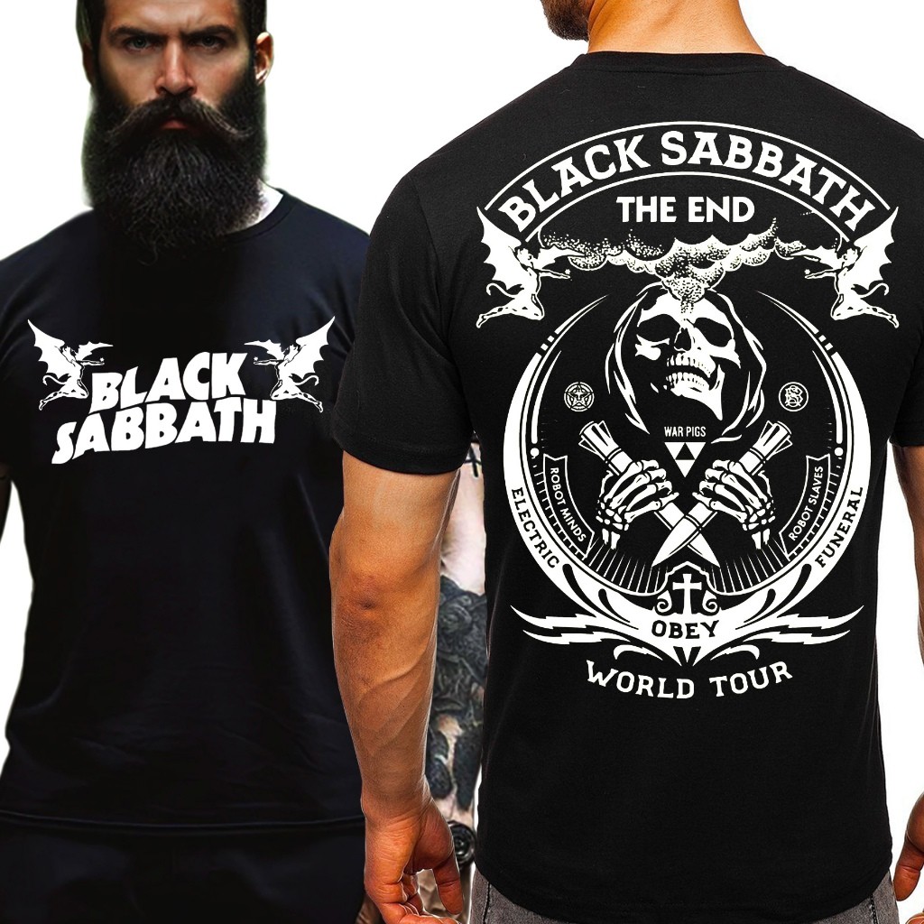 Camiseta Unissex Black Sabbath Símbolo Banda Rock Heavy Metal - Camisa de Malha 100% Algodão - Envio Rápido - DR Bigorna Camiseta Unissex Black Sabbath Símbolo Banda Rock Heavy Metal - Camisa de Malha 100% Algodão - Envio Rápido - DR Bigorna - Oferta na Shopee