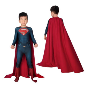Fantasia Infantil Cosplay Superman Crianças Luxo Com Capa - Oferta na Shopee