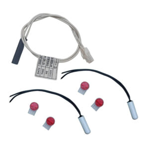 Kit 2 Sensores 2.7k + 1 Fusível térmico Original Refrigerador Brastemp Consul BRM BRE CRM - Oferta na Shopee