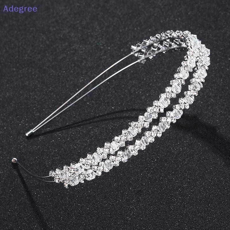 Adegree Tiara Coroa De Noiva Artesanal Cristal Dupla Camada Faixa De Cabelo De Casamento Novo Adegree Tiara Coroa De Noiva Artesanal Cristal Dupla Camada Faixa De Cabelo De Casamento Novo - Oferta na Shopee