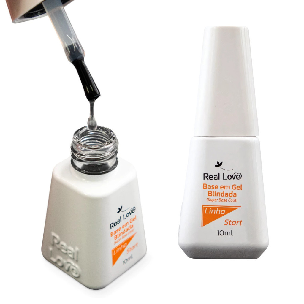 Base em Gel Blindada Linha Start 10ml - Real Love Base em Gel Blindada Linha Start 10ml - Real Love - Oferta na Shopee