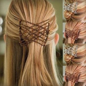 Pente De Cabelo Mágico Vintage Grânulo Elástico Clipe Cristal Estiramento Falso Pérolas Decoração Acessórios Para O Jóia - Oferta na Shopee