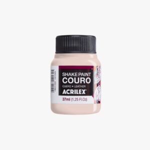 Tinta para couro 37ml Acrilex - Areia rosada - Oferta na Shopee