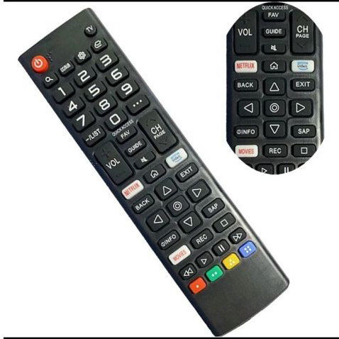 Controle Remoto Compativel Tv L Smart Netflix Movies Amazon - Substituto Compatível Controle Remoto Compativel Tv L Smart Netflix Movies Amazon - Substituto Compatível - Oferta na Shopee