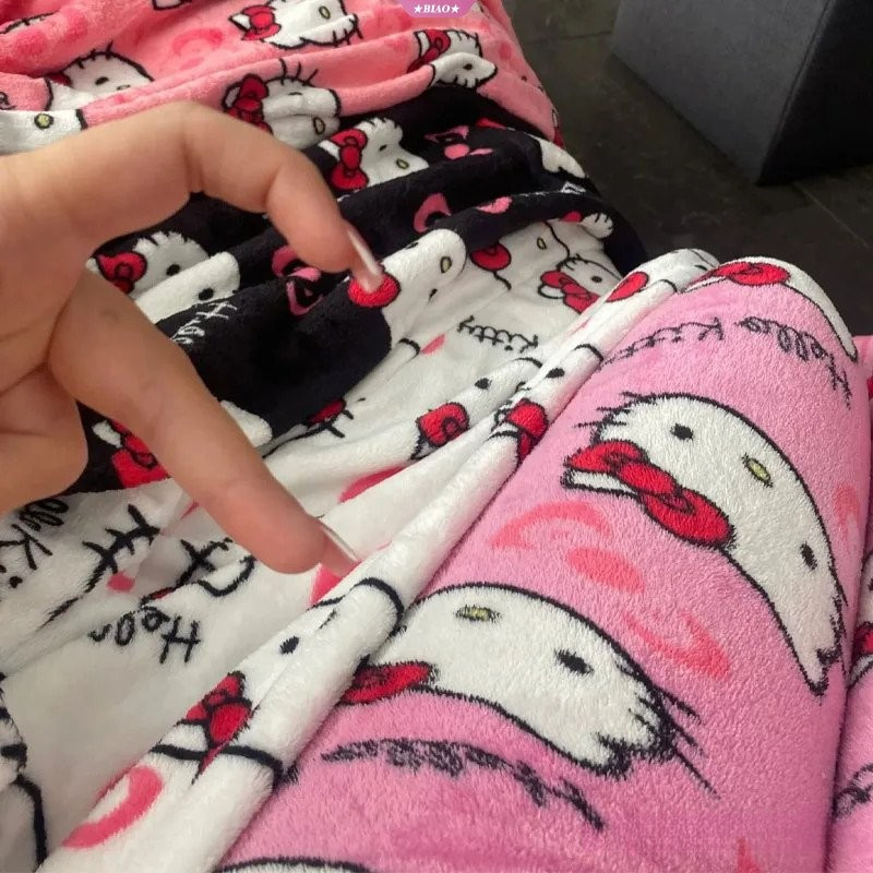 Y2k Hello Kitty Pijamas Calça Anime Sanrio Flanela Kawaii Mulher Algodão Elástico Casual Quente Casal Casa Y2k Hello Kitty Pijamas Calça Anime Sanrio Flanela Kawaii Mulher Algodão Elástico Casual Quente Casal Casa