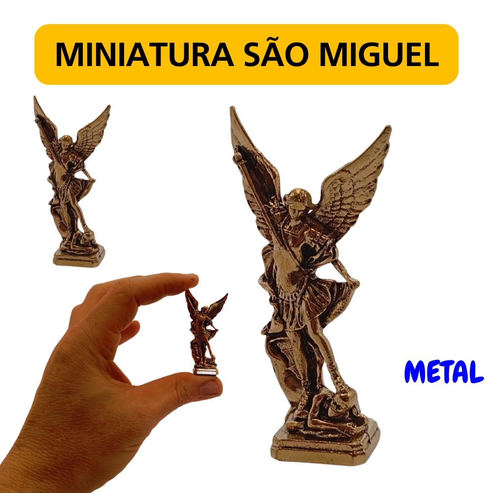 Imagem Miniatura Metal São Miguel Arcanjo Carro Casa Imagem Miniatura Metal São Miguel Arcanjo Carro Casa - Oferta na Shopee