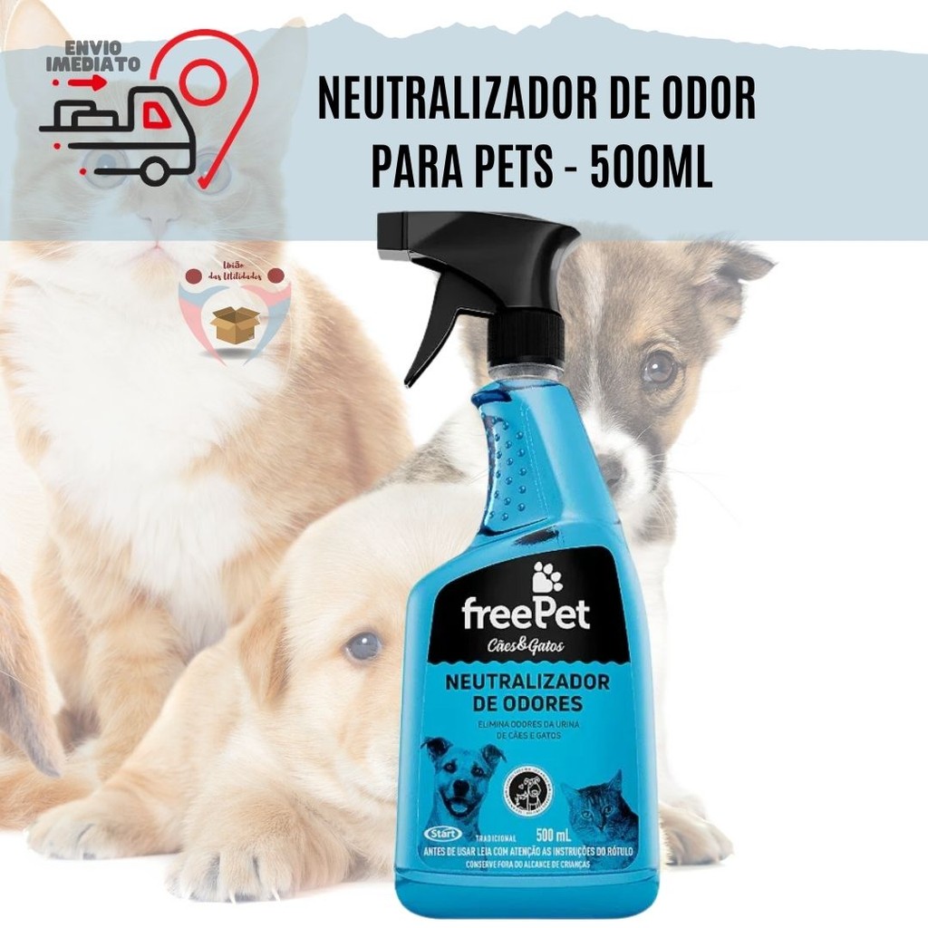 Freepet Neutralizador de Odores Start 500ml – FreePet Elimine maus odores Cães e Gatos Elimina Odores De Urina Xixi Freepet Neutralizador de Odores Start 500ml – FreePet Elimine maus odores Cães e Gatos Elimina Odores De Urina Xixi