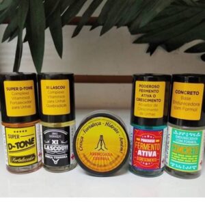 Base De Unha | Kit Tratamento Com Cera Fermento Concreto Lascou Dtone - Oferta na Shopee