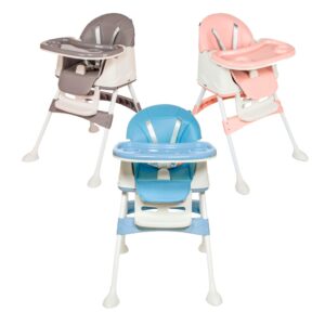 Cadeira Alimentacao Bebe Portatil Compacta Dobravel Assento Refeicao Honey Maxi Baby - Oferta na Shopee