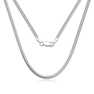 Corrente Feminina de Prata 925 Rabo de Rato Lacraia 2mm - Oferta na Shopee