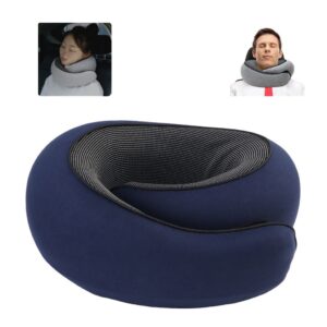 Travesseiro De Viagem Almofada Pescoço Carro Onibus Avião Confortável Macio Novidade - Oferta na Shopee