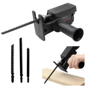 Kit Serra Adaptador de Serra Tico-Tico Elétrica para Furadeira e Parafusadeira