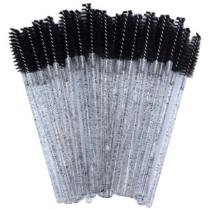 Escovinhas Descartáveis para Cílios e Sobrancelhas Cor Preto - Oferta na Shopee