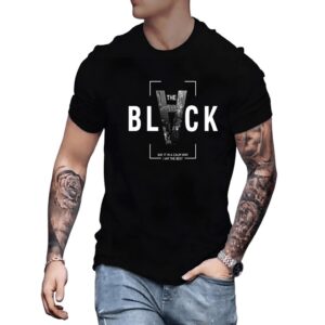 CAMISETA MASCULINA E FEMININA Black MODERO MODA 100% ALGODAO - Oferta na Shopee