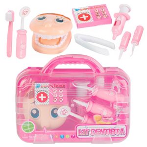 Conjunto Dentista Infantil Maleta De Profissão Doutora Médica Brinquedo - Fênix Brinquedos - Oferta na Shopee
