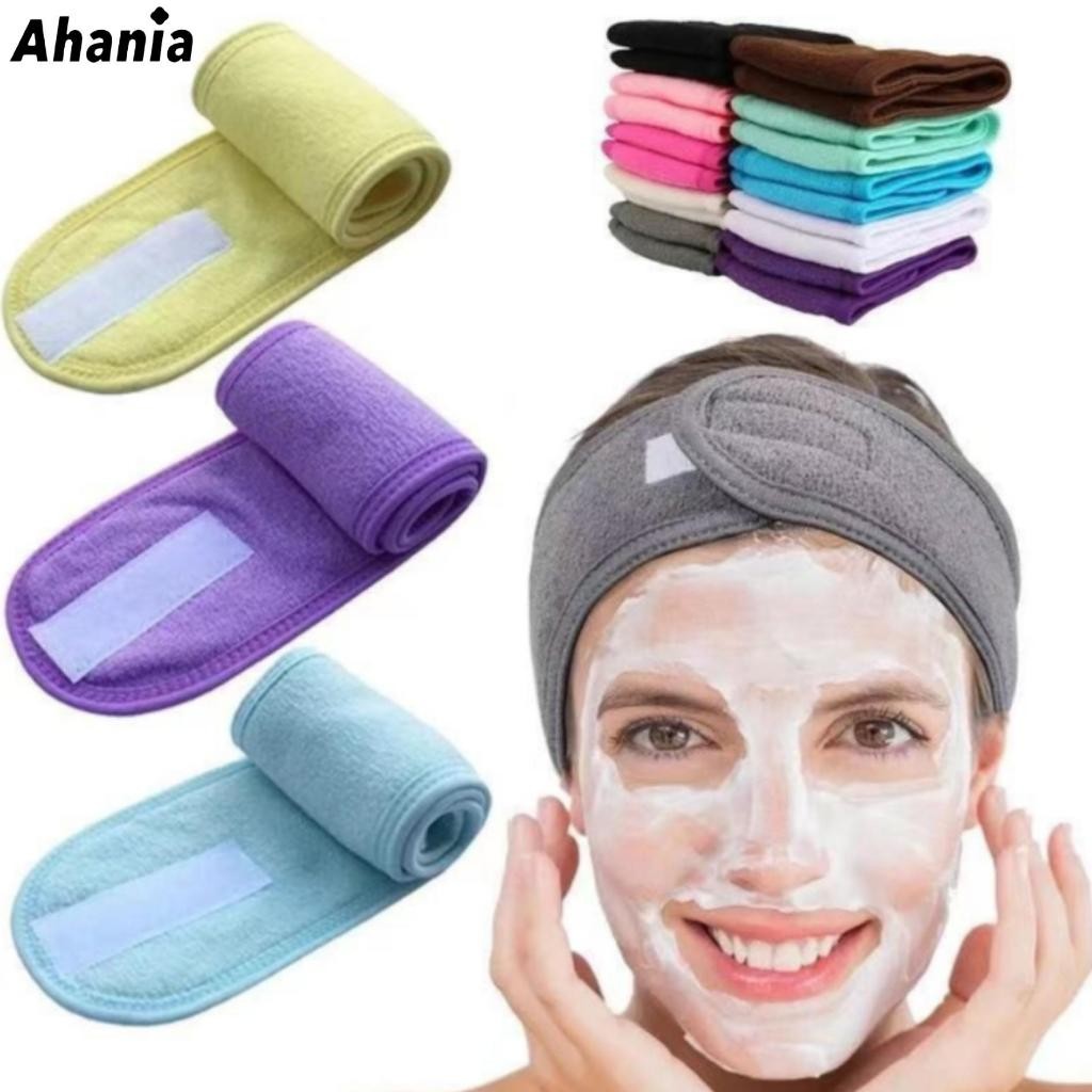 Ahania Kit de 2 Faixas Atoalhada Larga Para Limpeza Facial Para Maquiagem Anti Suor Cores Sortidas Ahania Kit de 2 Faixas Atoalhada Larga Para Limpeza Facial Para Maquiagem Anti Suor Cores Sortidas - Oferta na Shopee